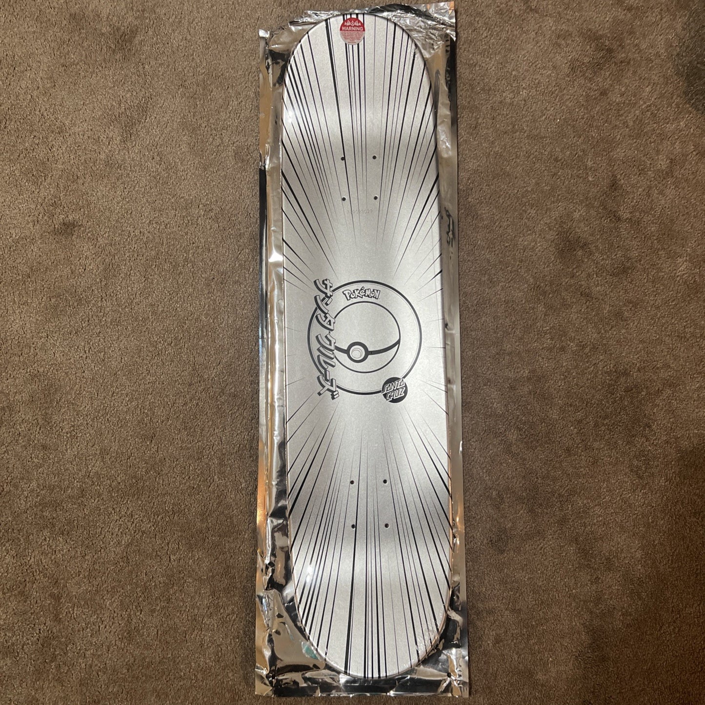 Pokemon x Santa Cruz Limited Edition Deck Venusaur 8.0" Sealed New Rare