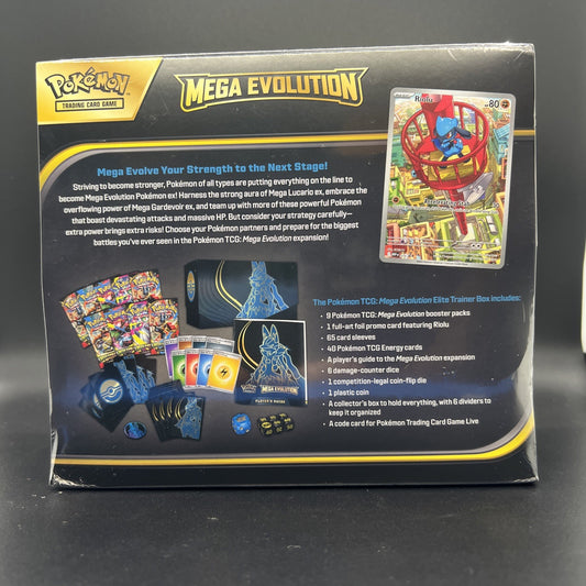 Pokemon Mega Evolution (Mega Lucario) ETB Elite Trainer Box