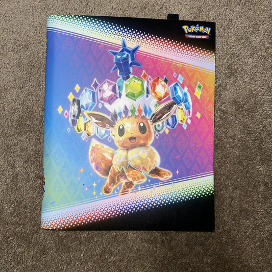Pokémon TCG: Scarlet & Violet Prismatic Evolutions BINDER & POSTER ONLY
