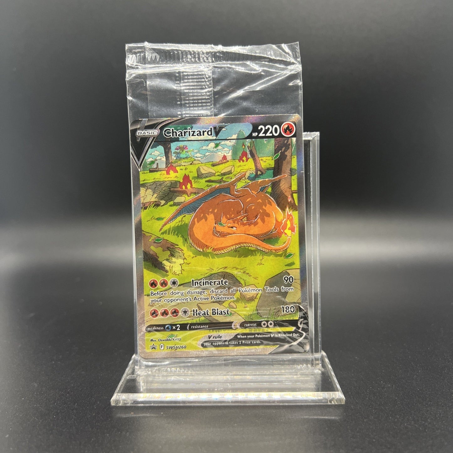 Sealed Charizard V, VMAX, VSTAR SWSH260 SWSH261 SWSH262 Sword & Shield Promos