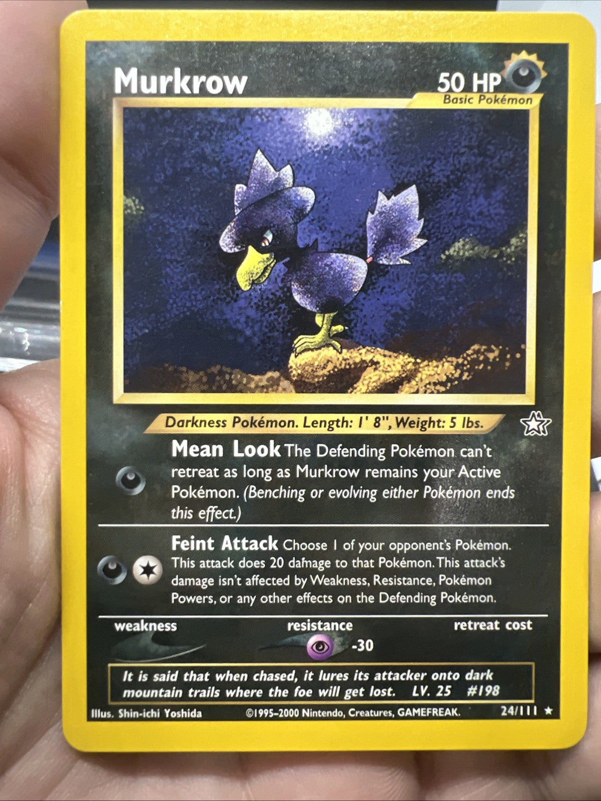 Pokemon Murkrow 24/111 Neo Genesis Rare - MOD PLAY