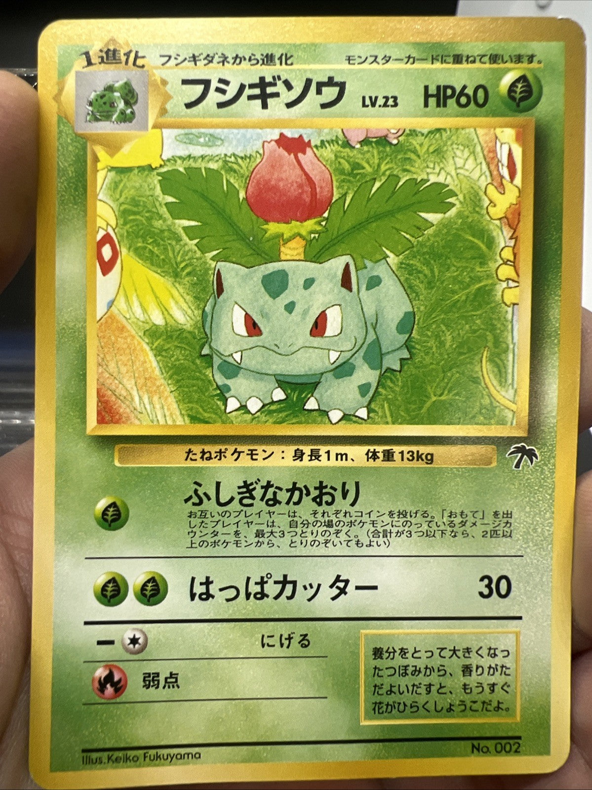 Pokemon Ivysaur Southern Island Non Holo (Japanese) - NEAR MINT