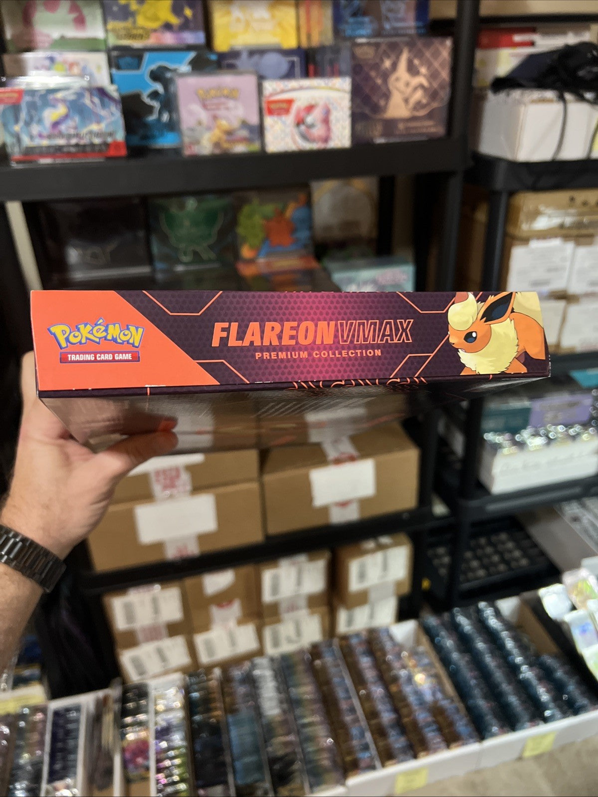 Pokemon Flareon VMAX Premium Box Collection - Factory Sealed