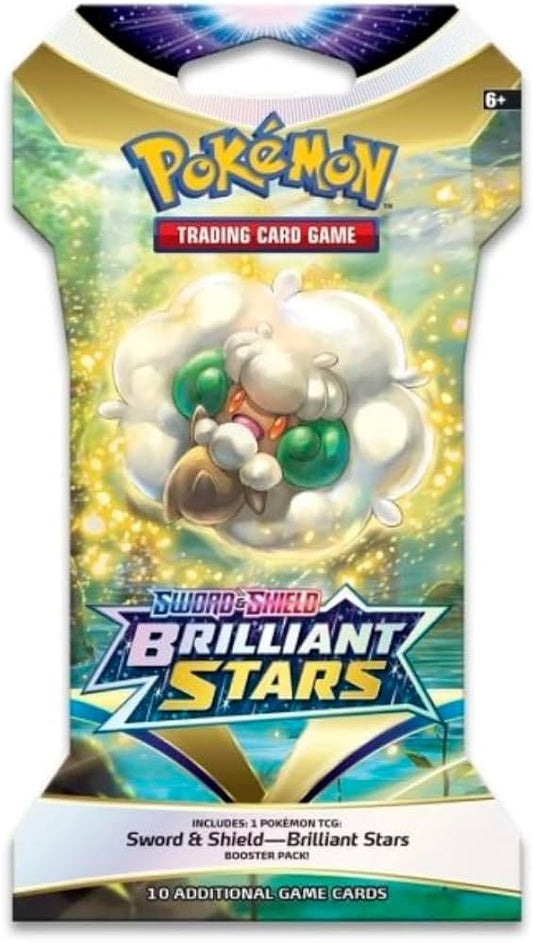 Pokemon Sword & Shield Brilliant Stars Sleeved Booster Pack - CHOOSE YOUR ART