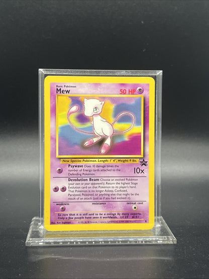 Mew 8/53 Wotc Promo Non Holo - MOD PLAY - Pokemon