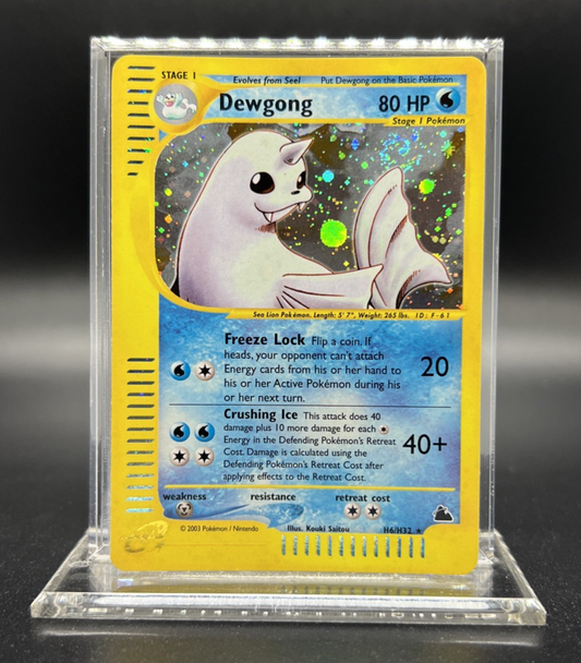 Pokemon Dewgong (E-Series) H6/H32 Skyridge Holo - NEAR MINT