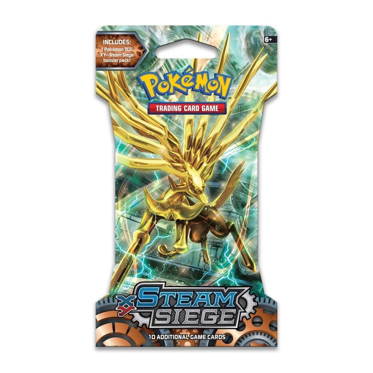 Pokemon XY Steam Siege Sleeved Booster Pack - CHOOSE YOUR ART