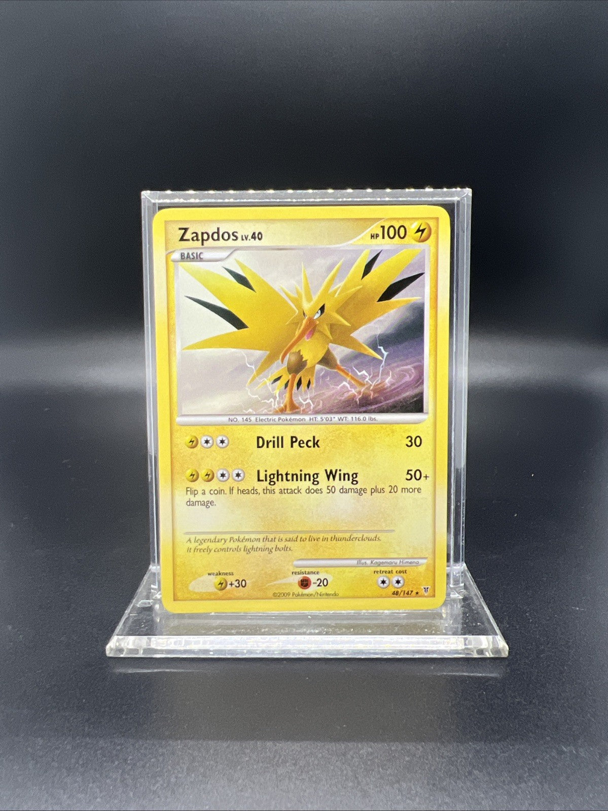 Pokemon Zapdos 48/147 Supreme Victors - NEAR MINT