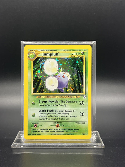 Jumpluff 7/111 Neo Genesis Holo NEAR MINT Pokemon
