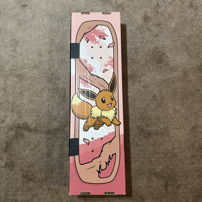 Pokemon Center x Bear Walker Exclusive Eevee Skateboard Factory Sealed