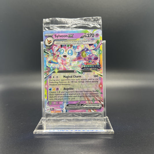 Sealed Sylveon ex - (Prismatic Evolutions Stamp) 041/131 Card