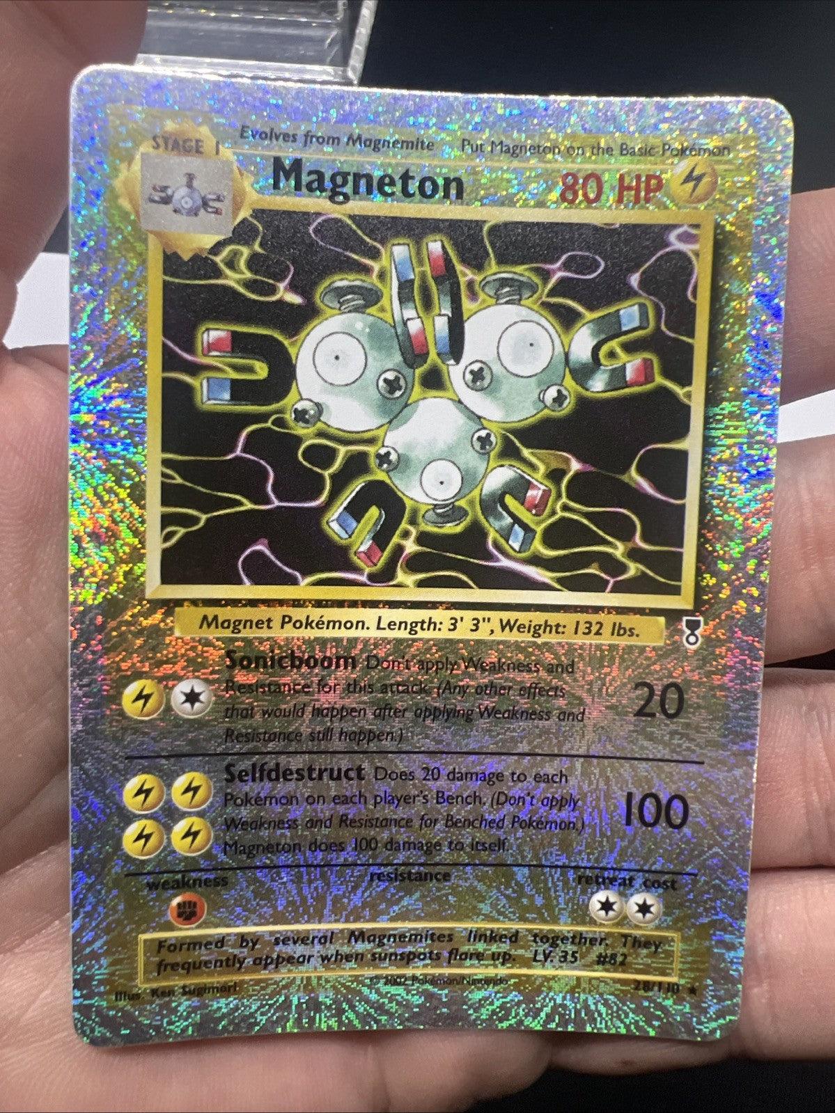 Pokemon Magneton 28/110 Legendary Collection Reverse Holo - MOD PLAY