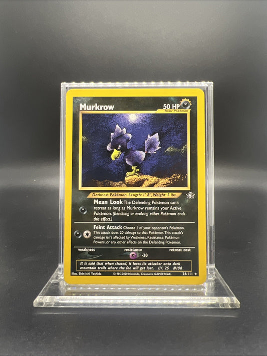 Pokemon Murkrow 24/111 Neo Genesis Rare - MOD PLAY