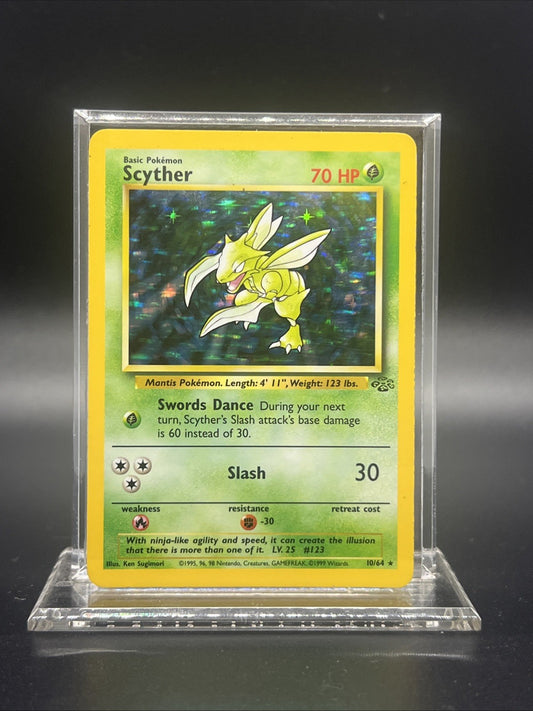Pokemon Scyther 10/64 Jungle Holo - MOD PLAY