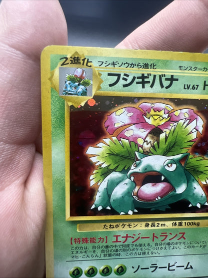 Pokemon Venusaur – Intro Pack (Bulbasaur Deck) – Holo (Japanese) – Moderate Play