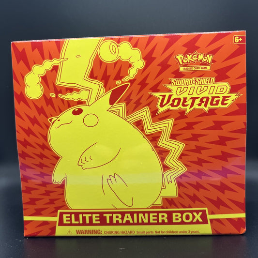 Pokemon Sword & Shield Vivid Voltage ETB Elite Trainer Box