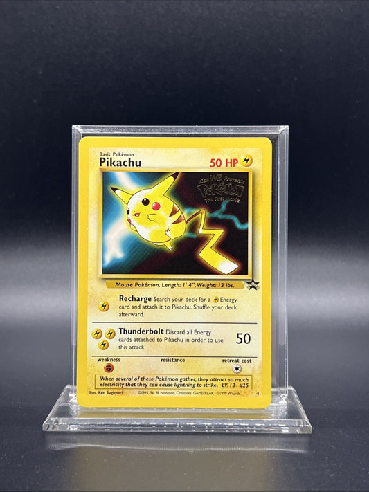 Pikachu  Movie Promo 4 NEAR MINT Pokemon