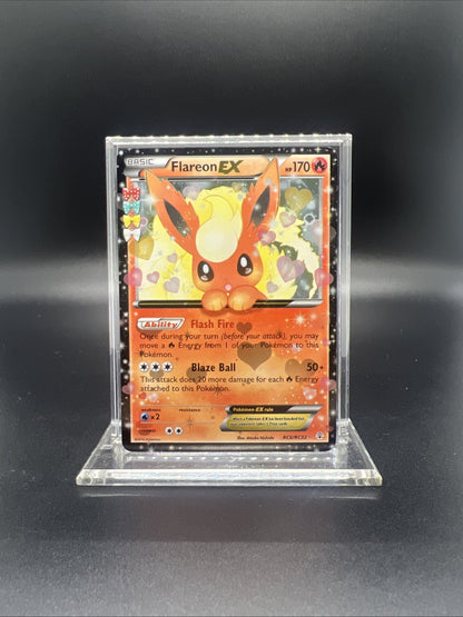 Pokemon Flareon EX RC6/RC32 Generations: Radiant Collection Holo - NEAR MINT