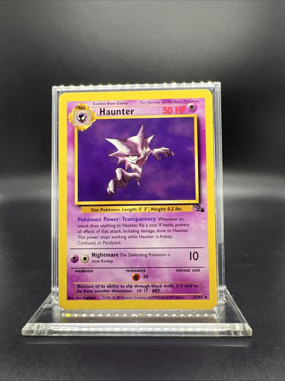 Pokemon Haunter 21/62 Fossil Rare - MOD PLAY