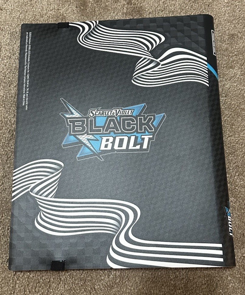 Pokémon TCG: Scarlet & Violet Black Bolt & White Flare BINDER POSTER CHECKLIST