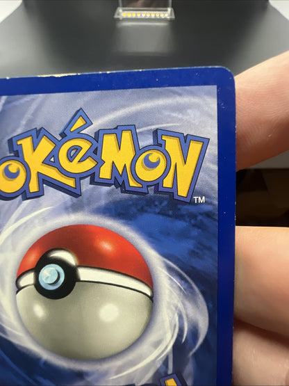 Pokemon Alakazam 001/102 Base Set Holo - HEAVY PLAY