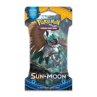 Pokemon Sun & Moon Base Set Sleeved Booster Pack - CHOOSE YOUR ART