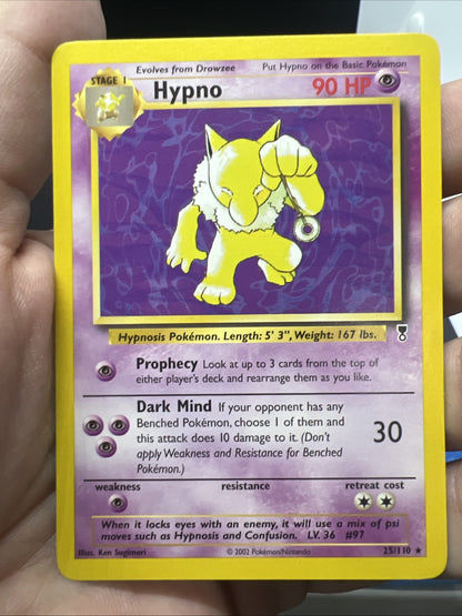 Pokemon Hypno 25/110 Legendary Collection Rare - MOD PLAY