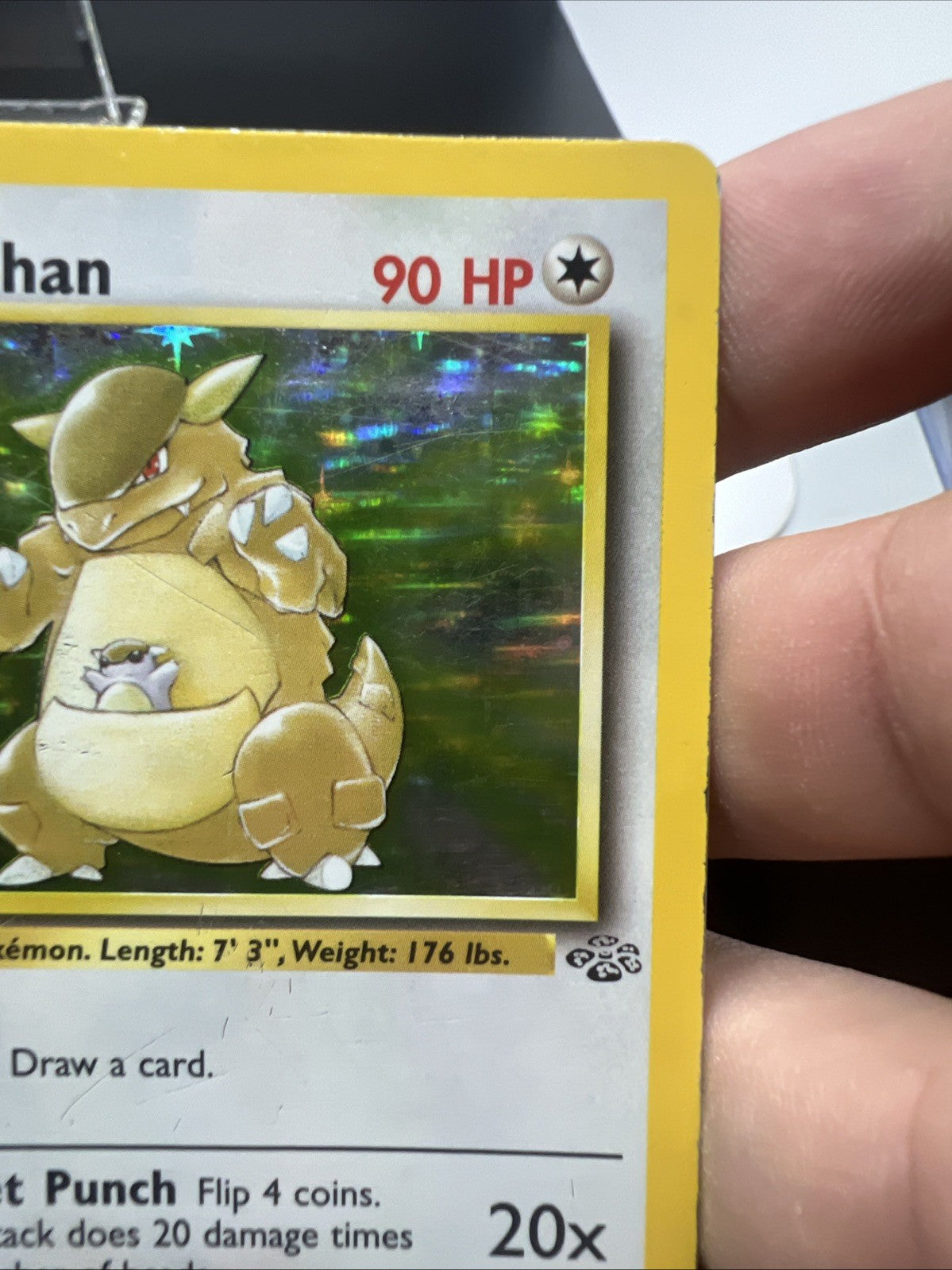 Pokemon Kangaskhan 05/64 – Jungle – Holo Rare – Heavy Play (C)
