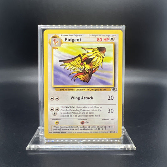Pokemon Pidgeot 24/64 Jungle - LIGHT PLAY
