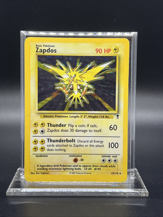 Zapdos 19/110 – Legendary Collection – Holo Rare – Heavy Play - Pokemon