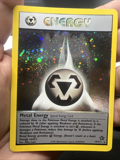 Pokemon Metal Energy 19/111 Neo Genesis Holo - MOD PLAY