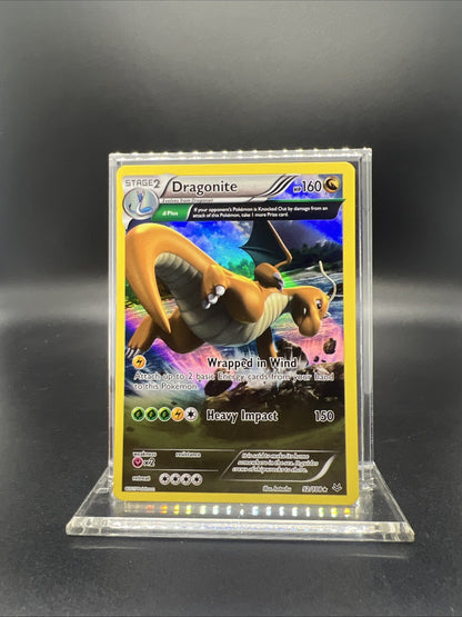 Pokemon Dragonite 52/108 Roaring Skies Holo - NEAR MINT