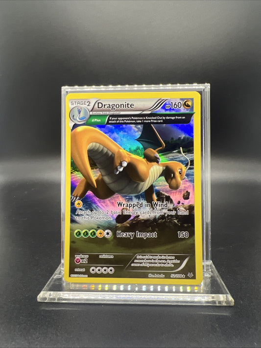 Pokemon Dragonite 52/108 Roaring Skies Holo - NEAR MINT