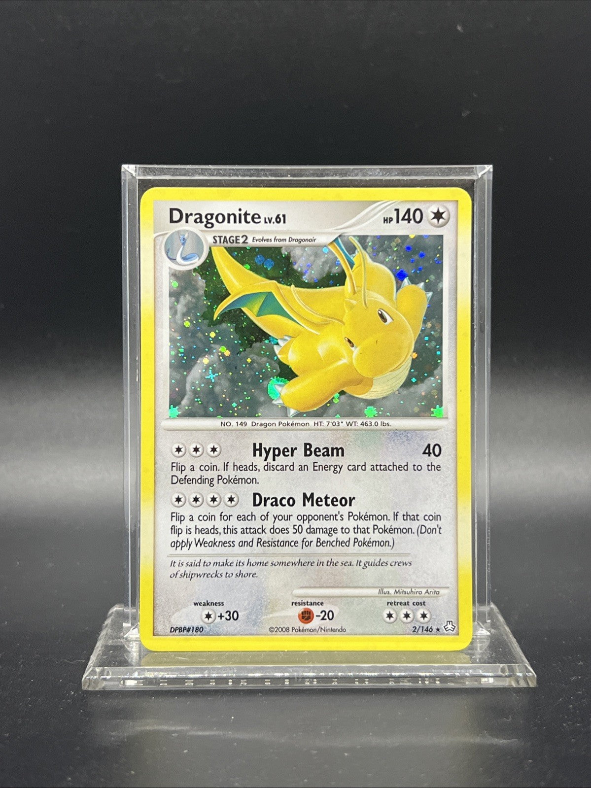 Dragonite 2/146 Legends Awakened Holo NEAR MINT Pokemon