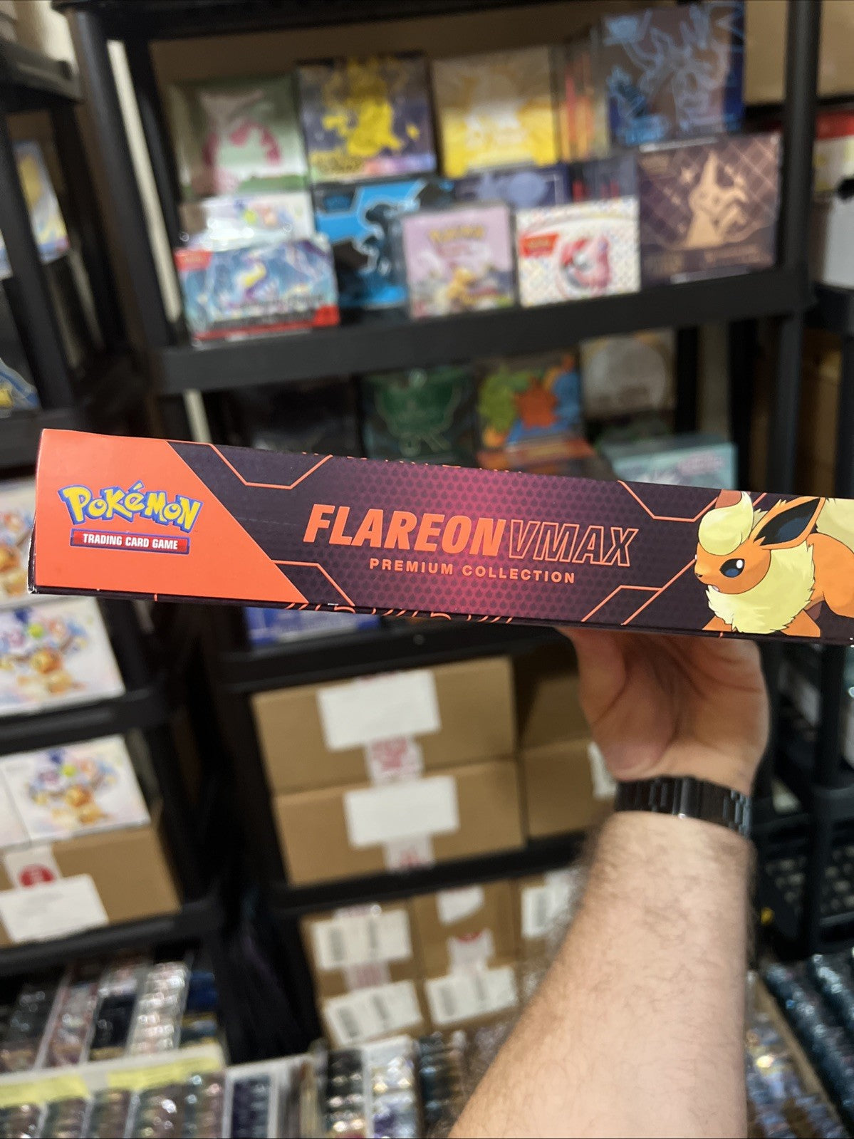 Pokemon Flareon VMAX Premium Box Collection - Factory Sealed