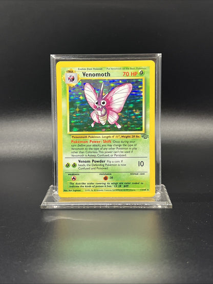 Pokemon Venomoth 13/64 Jungle Holo - NEAR MINT
