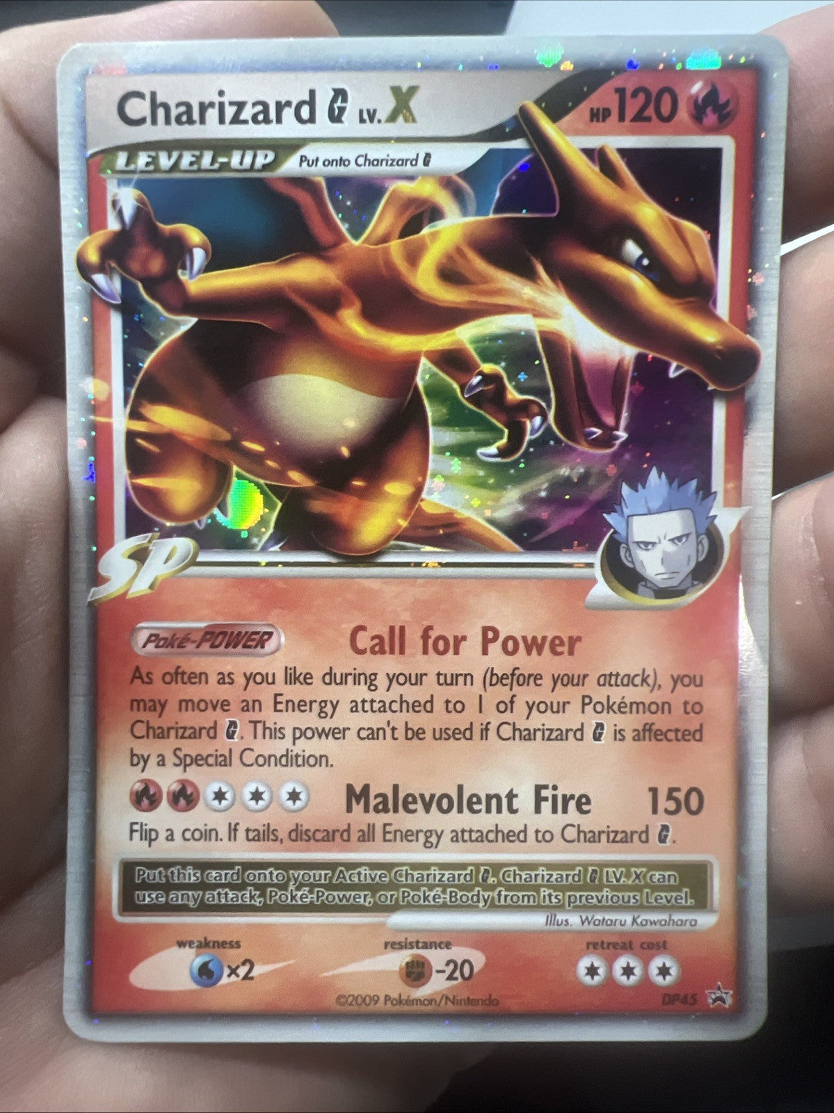Pokemon Charizard G LV.X DP45 Diamond and Pearl Promo - LIGHT PLAY (1)