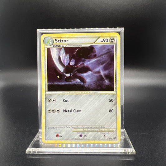 Pokemon Scizor 7/90 Undaunted Holo - LIGHT PLAY
