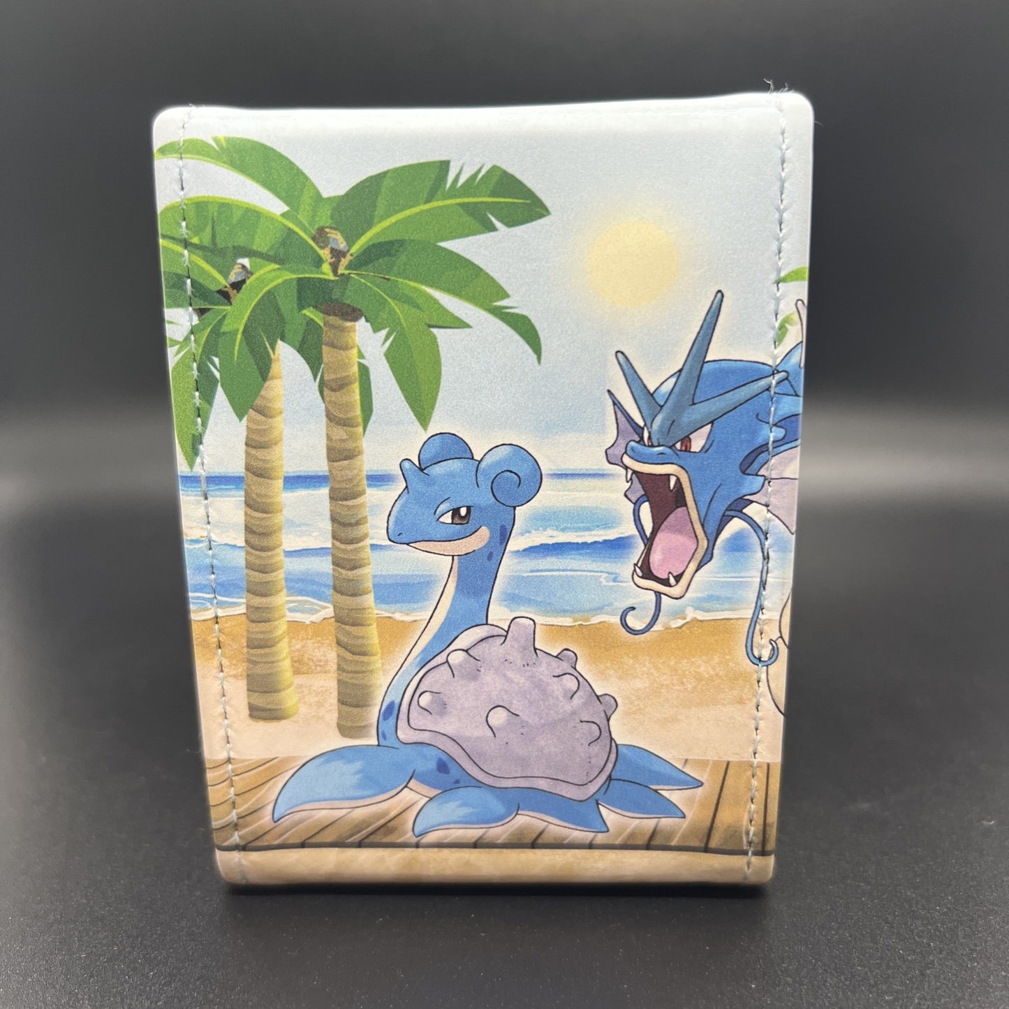 Pokemon Seaside Magnetic Premium Ultra Pro Deck Box Gyarados, Magikarp & Lapras