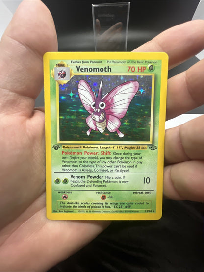Pokemon Venomoth 1st Edition 13/64 Jungle Holo - MOD PLAY
