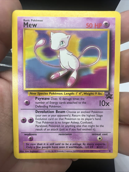 Mew 8/53 Wotc Promo Non Holo - MOD PLAY - Pokemon