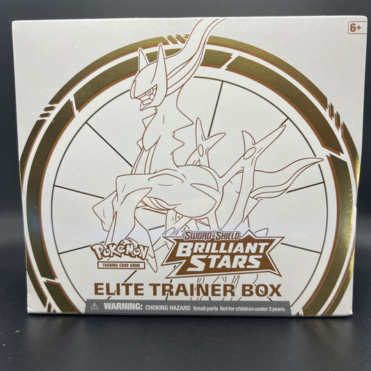 Pokemon Sword & Shield Brilliant Stars ETB Elite Trainer Box