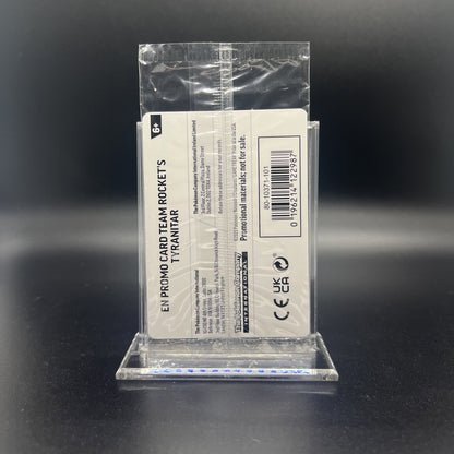 Sealed Team Rocket's Tyranitar (Pokemon Center Exclusive) 096/182