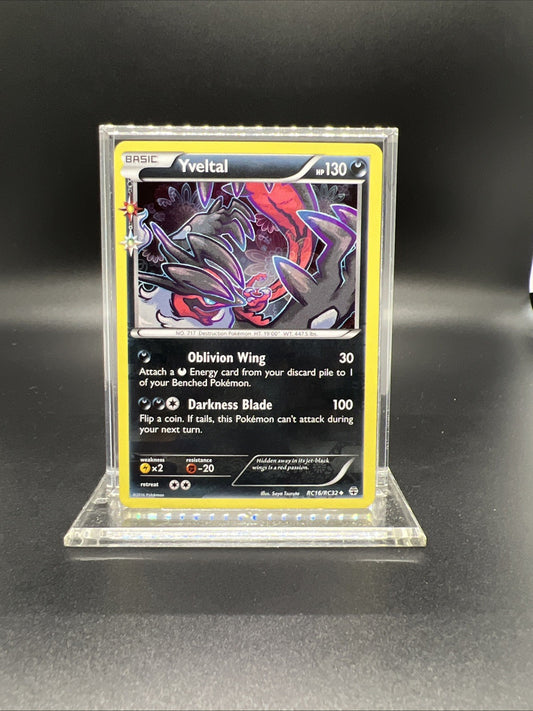 Pokemon Yveltal RC16/RC32 Generations: Radiant Collection Holo - LIGHT PLAY