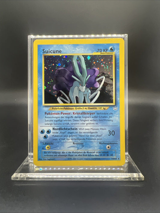 Pokemon Suicune 14/64 Neo Revelation (German) Holo - MOD PLAY