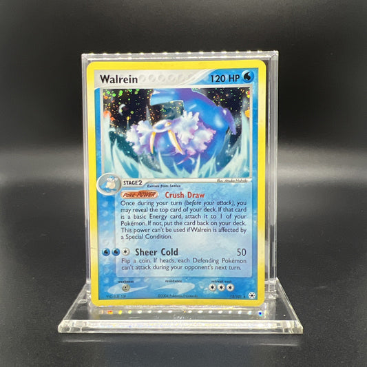 Pokemon Walrein 15/101 Hidden Legends Holo - LIGHT PLAY
