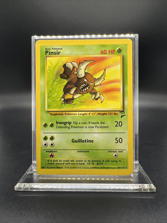 Pokemon Pinsir 029/130 Base Set 2 Rare - MOD PLAY