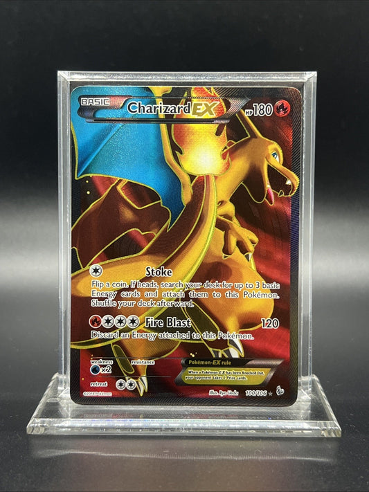 Charizard EX 100/106 Flashfire Full Art MOD PLAY Pokemon