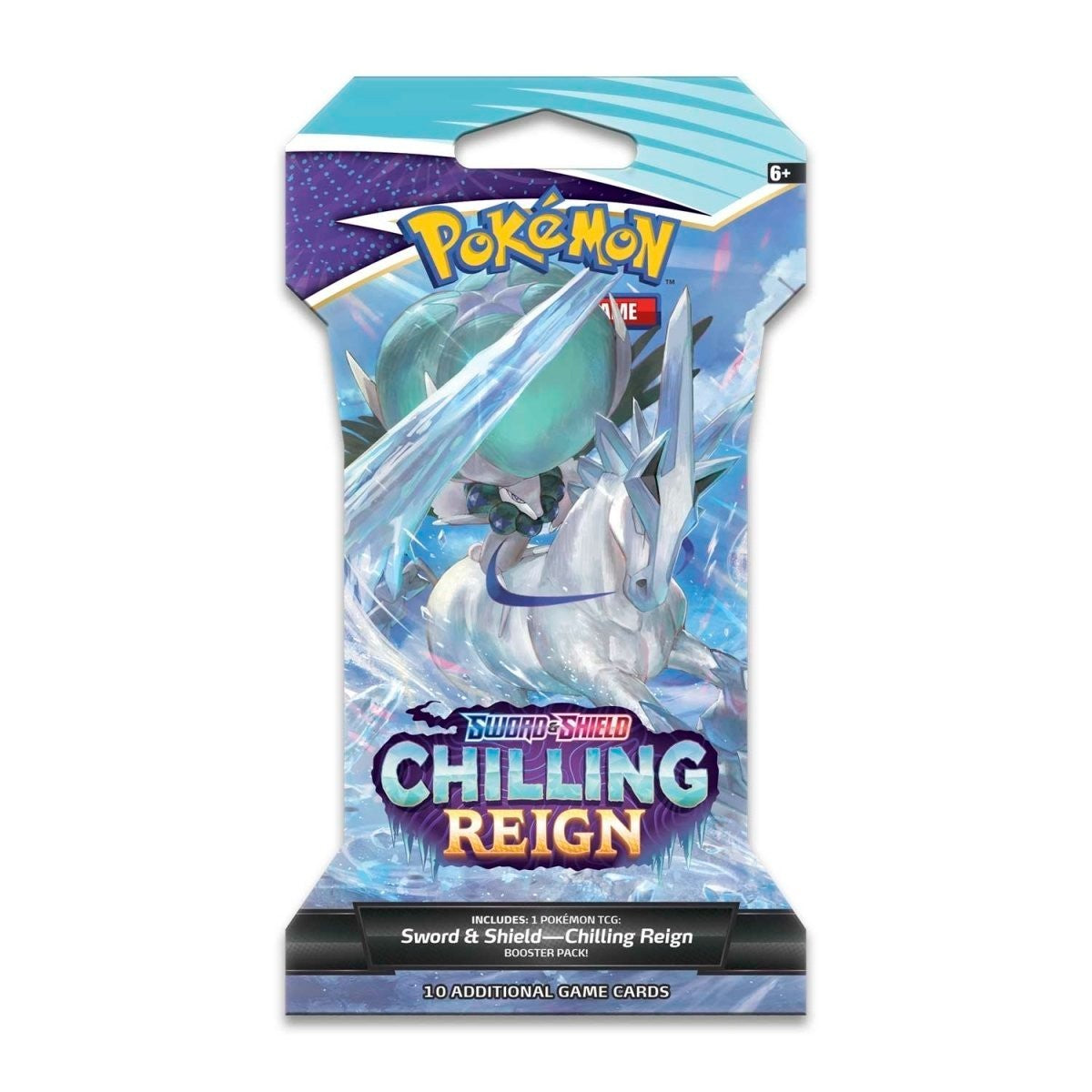 Pokemon Sword & Shield Chilling Reign Sleeved Booster Pack - CHOOSE YOUR ART
