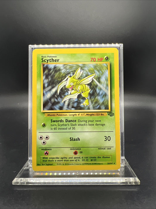 Pokemon Scyther 26/64 Jungle Rare - MOD PLAY